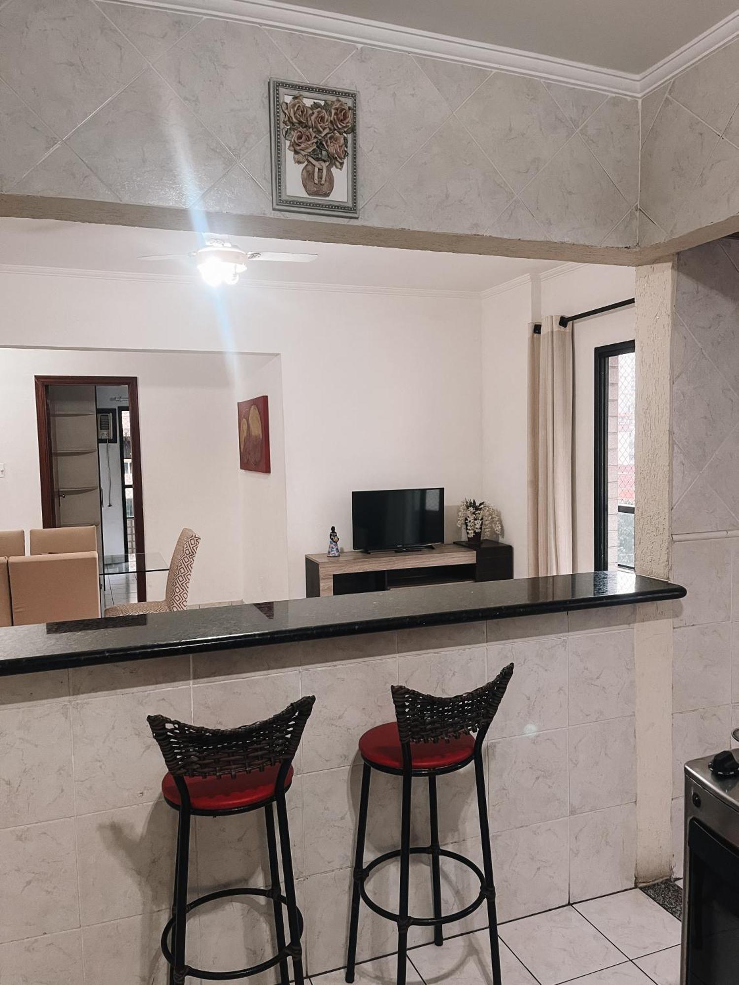 Apartamento Vila Tupy - Ar Condicionado - Praia Grande מראה חיצוני תמונה